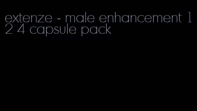 extenze - male enhancement 12 4 capsule pack