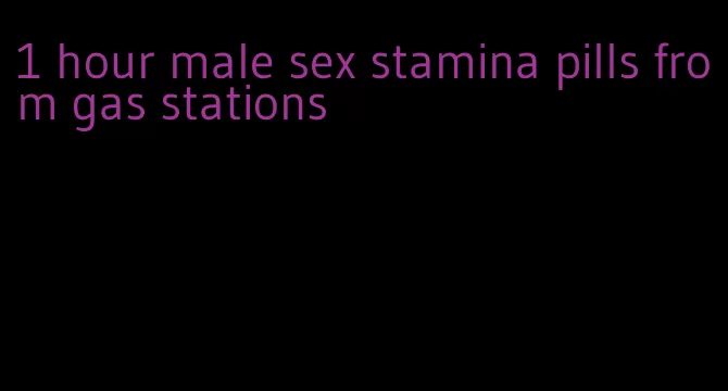 1 hour male sex stamina pills from gas stations