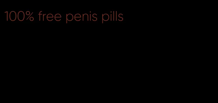 100% free penis pills