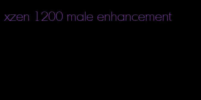 xzen 1200 male enhancement