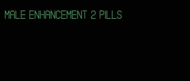 male enhancement 2 pills