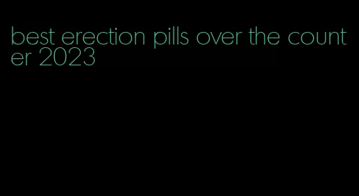 best erection pills over the counter 2023