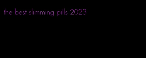 the best slimming pills 2023