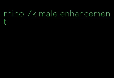 rhino 7k male enhancement