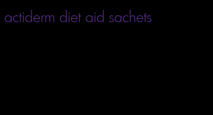 actiderm diet aid sachets