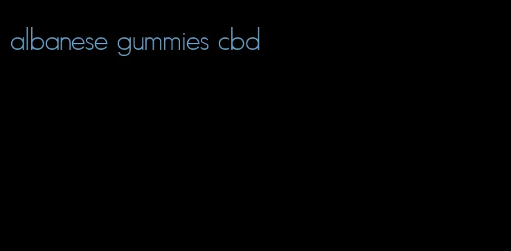 albanese gummies cbd