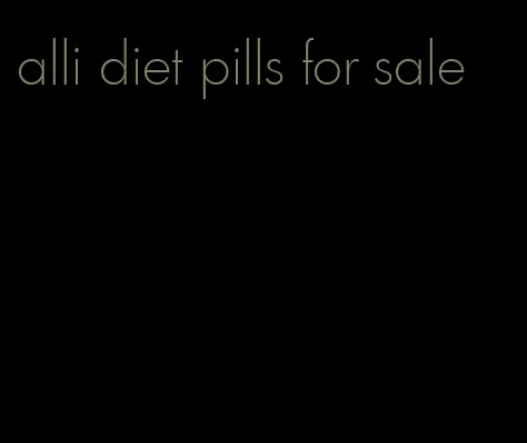 alli diet pills for sale