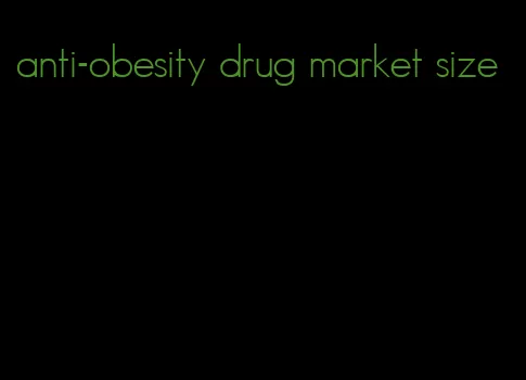 anti-obesity drug market size