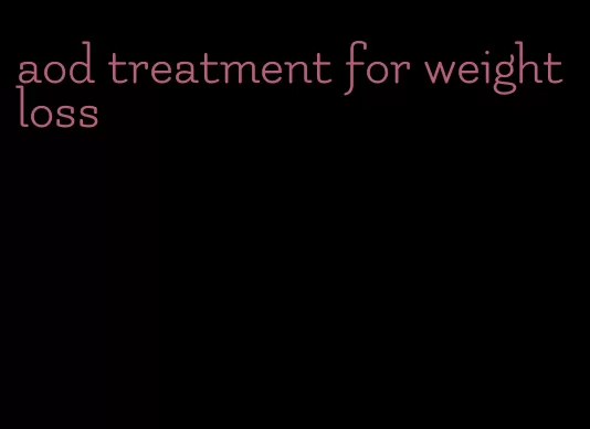 aod treatment for weight loss