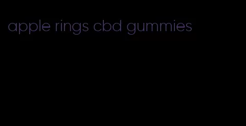 apple rings cbd gummies