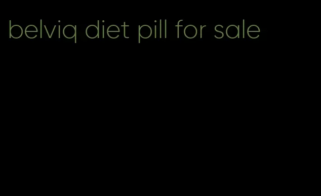 belviq diet pill for sale