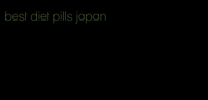 best diet pills japan