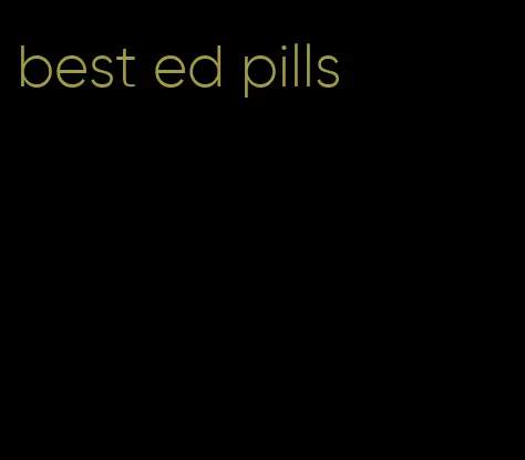 best ed pills