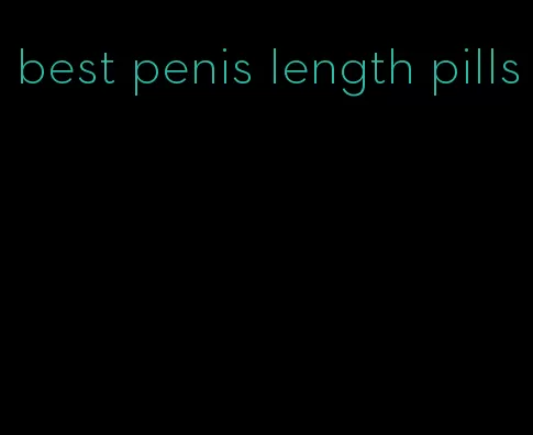 best penis length pills