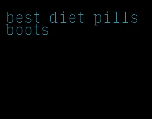 best diet pills boots