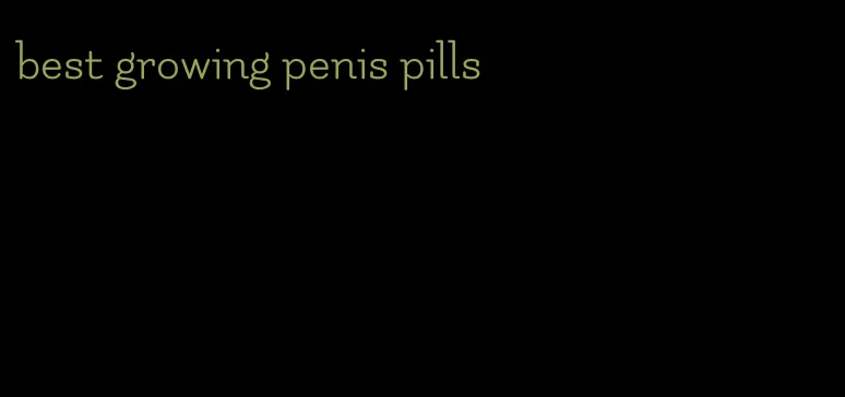 best growing penis pills