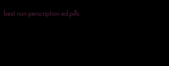 best non perscription ed pills