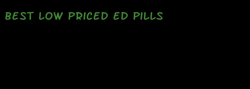 best low priced ed pills