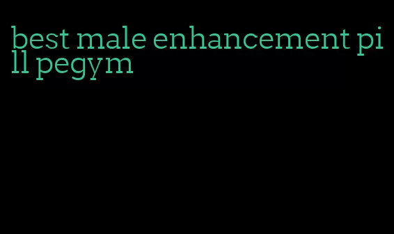 best male enhancement pill pegym