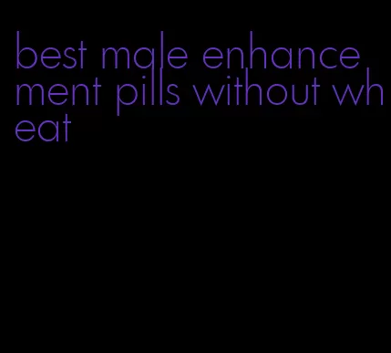 best male enhancement pills without wheat