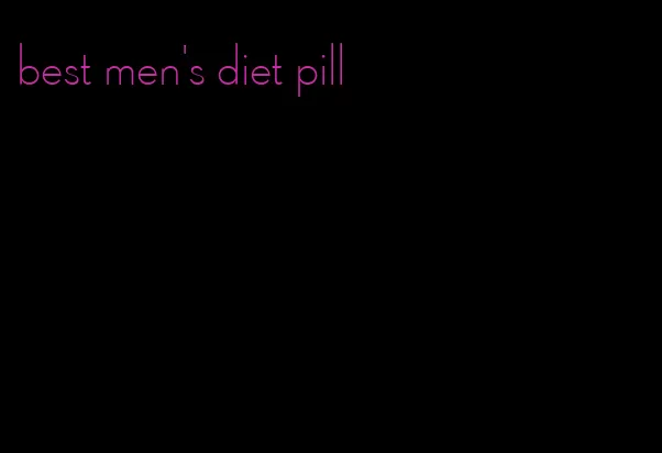 best men's diet pill