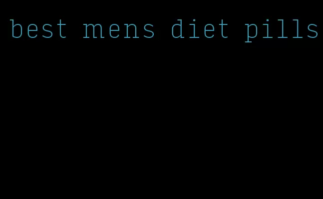 best mens diet pills