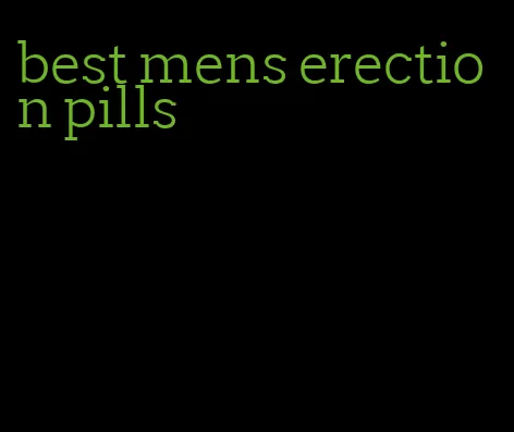 best mens erection pills