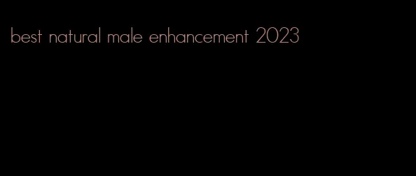 best natural male enhancement 2023