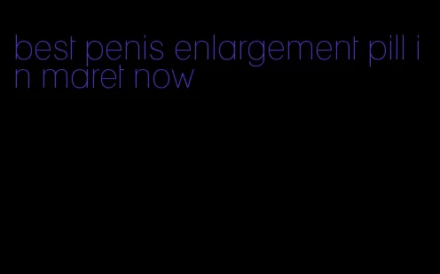 best penis enlargement pill in maret now