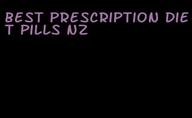 best prescription diet pills nz