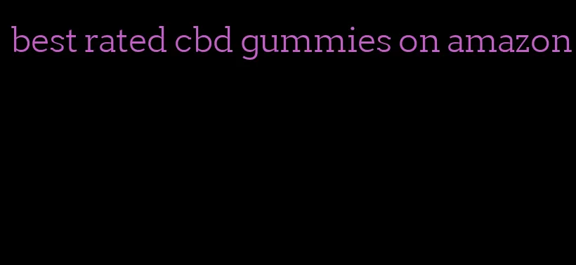 best rated cbd gummies on amazon