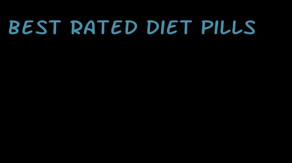 best rated diet pills