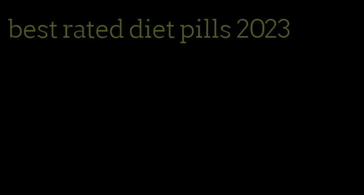 best rated diet pills 2023