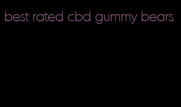 best rated cbd gummy bears