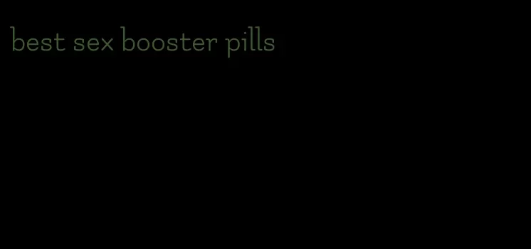 best sex booster pills