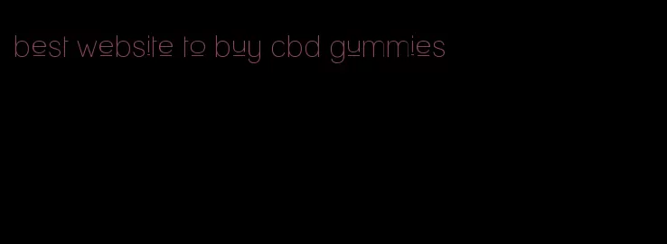 best website to buy cbd gummies