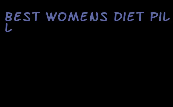 best womens diet pill