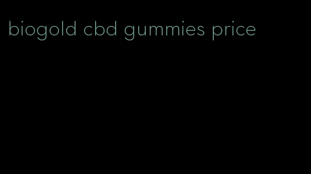 biogold cbd gummies price