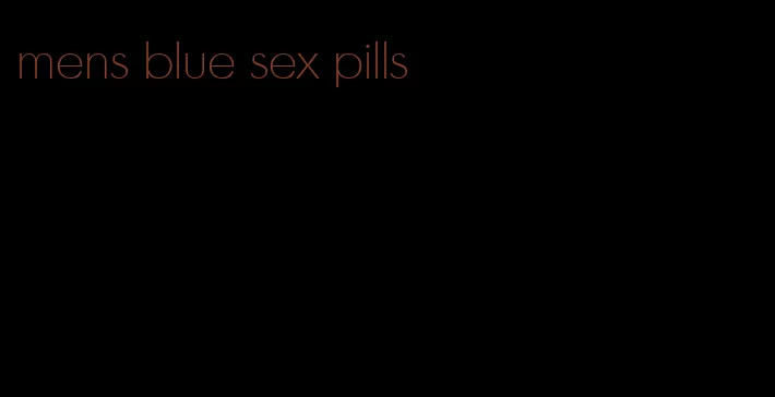 mens blue sex pills