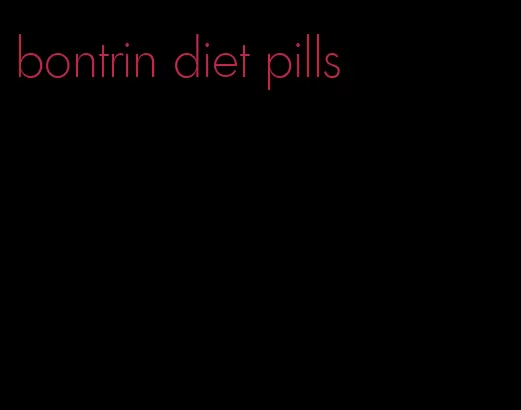 bontrin diet pills