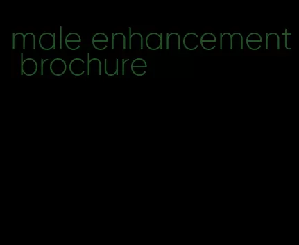 male enhancement brochure