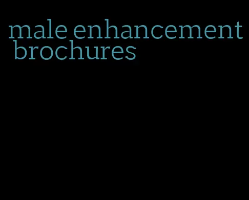 male enhancement brochures