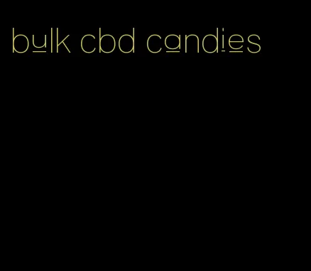 bulk cbd candies