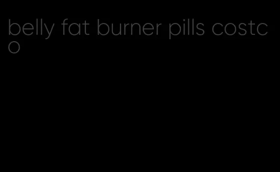 belly fat burner pills costco