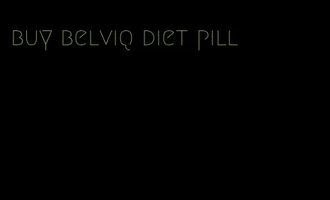 buy belviq diet pill