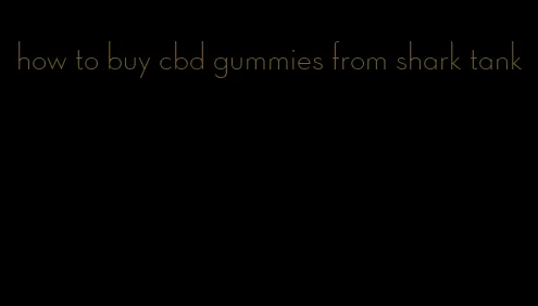 how to buy cbd gummies from shark tank