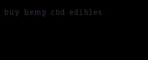 buy hemp cbd edibles