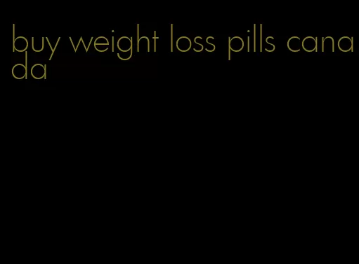 buy weight loss pills canada