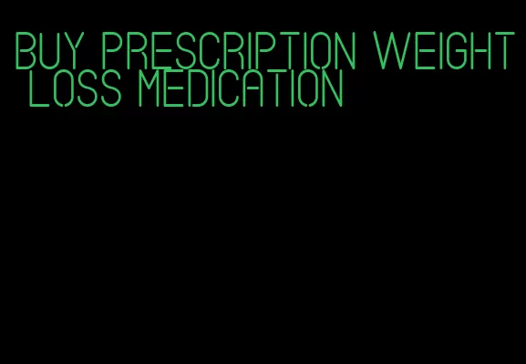 buy prescription weight loss medication