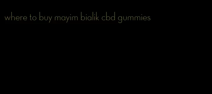 where to buy mayim bialik cbd gummies